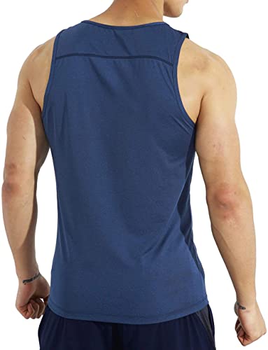 image for EZRUN Men's Quick Dry Sport Tank Top for Bodybuilding Gym Athletic Jog