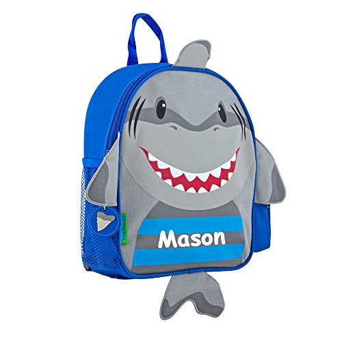 Personalized Shark Mini Sidekick Backpack with Custom Name3