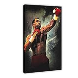 YINGXI Wladimir Klitschko Poster Boxwand Leinwand Wand 