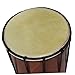 VICASKY 2pcs Goatskin Drum Skin Replacement for African Conga Drums Soft Texture