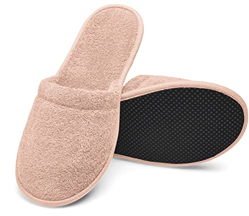 Arus Pantoufles Mules 1 Paire Chaussons de Bain Ultra-Légers, Vieux Rose, 38-42, PP-1