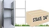 20 Blank Signs White 18