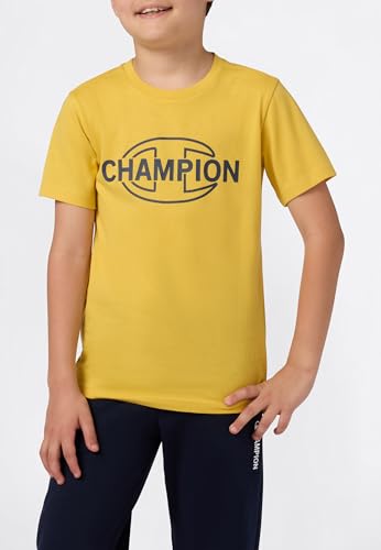 Champion Costume Legacy à col rond pour garçon, jaune, 86