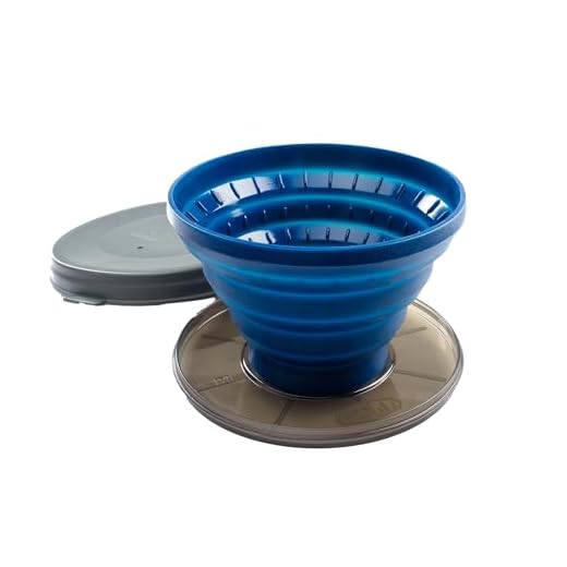 GSI Outdoors Pour-Over Java Drip I Travel Drip Coffee Maker, Collapsible Cone Fits All Coffee Cups & Mugs for Caravan, RV, Camping & Backpacking