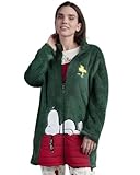 Peanuts Bata Manga Larga Calentita Classic Mujer