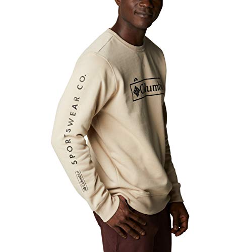 Image of Columbia Mens M Logo Fleece Crew