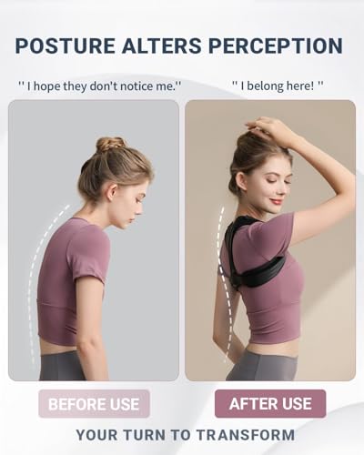 Posture Corrector for Men and Women Adjustable Back Brace for Spine Alignment, Shoulder and Clavicle Support, Breathable Back Straightener for Upper & Lower Back Pain Relief - Image 5