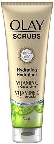 Olay Olay hydrating face scrub with vitamin c and caviar lime essence, 4.2 fl oz, 4.2 Fl Oz