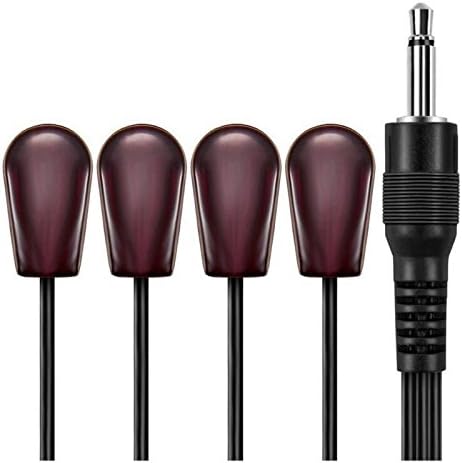 IR Emitter Extender Extension Cable (10 Feet) Quad 4 Head 3.5mm Jack Infrared Red Transmitter Blaster Blink Eye Wire Cord Compatible with IR Repeater Extender System Kit, XBox One