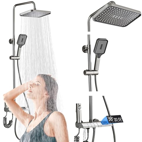 Set Doccia Completo con Display Digitale