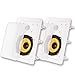 Acoustic Audio HD-525Pr 5.25-Inch Rectangle 2 Way Kevlar Speakers (White)