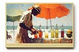 Paul Sinus Wandbild 45x30cm Copacabana Sun in a Glass 