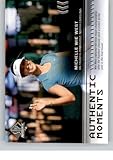 2024 Upper Deck Portfolio SP Authentic #50 Michelle Wie West Moment Golf Trading Card in Raw (NM or Better) Condition