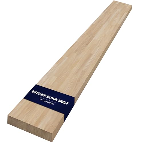 Howizz Wood Butcher Block Shelf