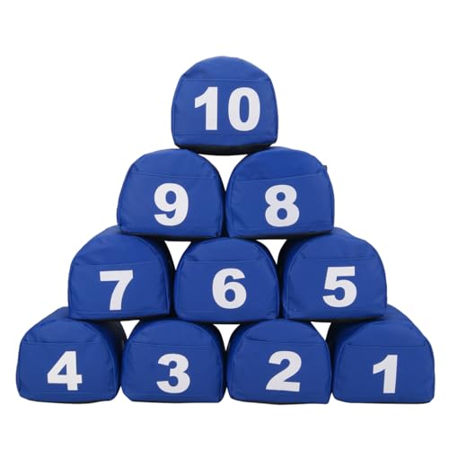 Prisma Estacionamento Numerado 1 Ao 10 Com Imã (Azul)