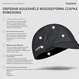GripGrab AquaShield wodoszczelna czapka pod kask rowerowy, ochrona przed deszczem, do jazdy na rowerze