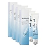 Narbencreme, 20ml Narben Gel mit Massage Roll On, Narbensalbe für Schöne Haut, Improve Erscheinungsbild Haut, Verbessert Narben und Keloide, Verbrennungen, Verletzungen, Kaiserschnitt