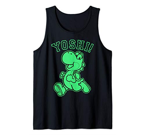 Super Mario Yoshi Green Run Classic Tank Top #TOP12