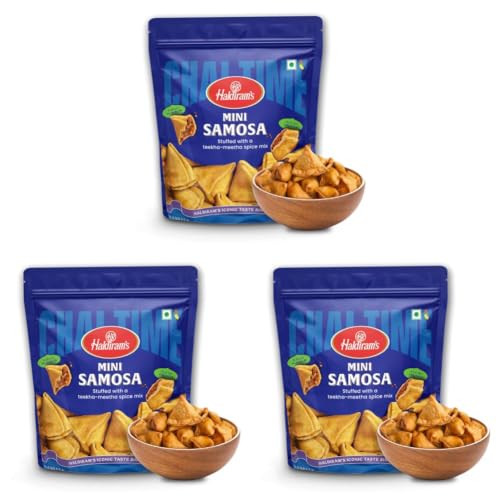 Image of Haldiram's Nagpur Mini Samosa, 200g (Pack of 3)