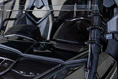 Compatible With Can-Am Commander Half Utv Windshield 3/16" - Fits 2020 And Older Models - Made In The Usa! #TOP4