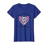 Solo una ragazza che ama il Cane Corso detto. Citazione di cane carino Cane Corso mamma. Ami i cani oi cuccioli di razza Cane Corso? Prendi il tuo fantastico vestito Cane Corso per lei. Cane Corso Cucciolo carino in un cuore rosa.