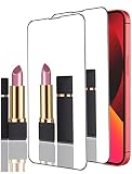FSAMOUR Mirror 2 Pack Compatible With iPhone 13 Mini Screen Protector Tempered Glass HD Clarity,Case