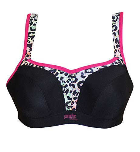 Image of Panache Women's High Impact Underwire Sports Bra Max Support, Moisture Wicking, Heavy Duty Sports Bra for Women