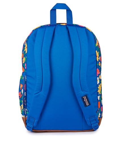 Image of JanSport Cool Backpack with 15-inch Laptop Sleeve, Large Computer Bag Rucksack with 2 Compartments, Ergonomic Straps, Flower Market