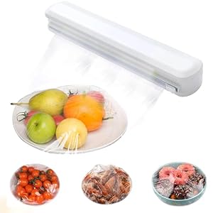 Pizsieat Frischhaltefolienspender Folienschneider für Küche