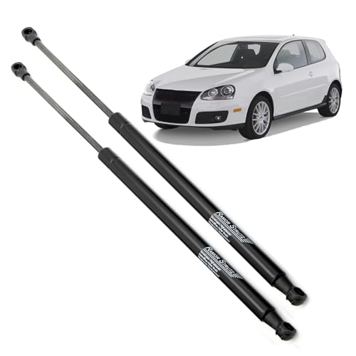 Ramor Strutz 2x Tailgate Gas Struts Compatible with a VW Polo mk4 9N Hatchback 2001-2009. Tailgate Gas Springs Replacement for 6Q6827550 and others.