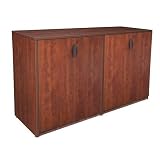 Regency Legacy Stand Up Side to Side Storage Cabinet/Storage Cabinet, Mahogany