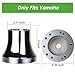 10L0L Golf Cart Steering Wheel Adapter Fits for for Yamaha G2-G29 Drive/Drive 2 5-6 Holes Golf Cart Steering Wheel - Sliver