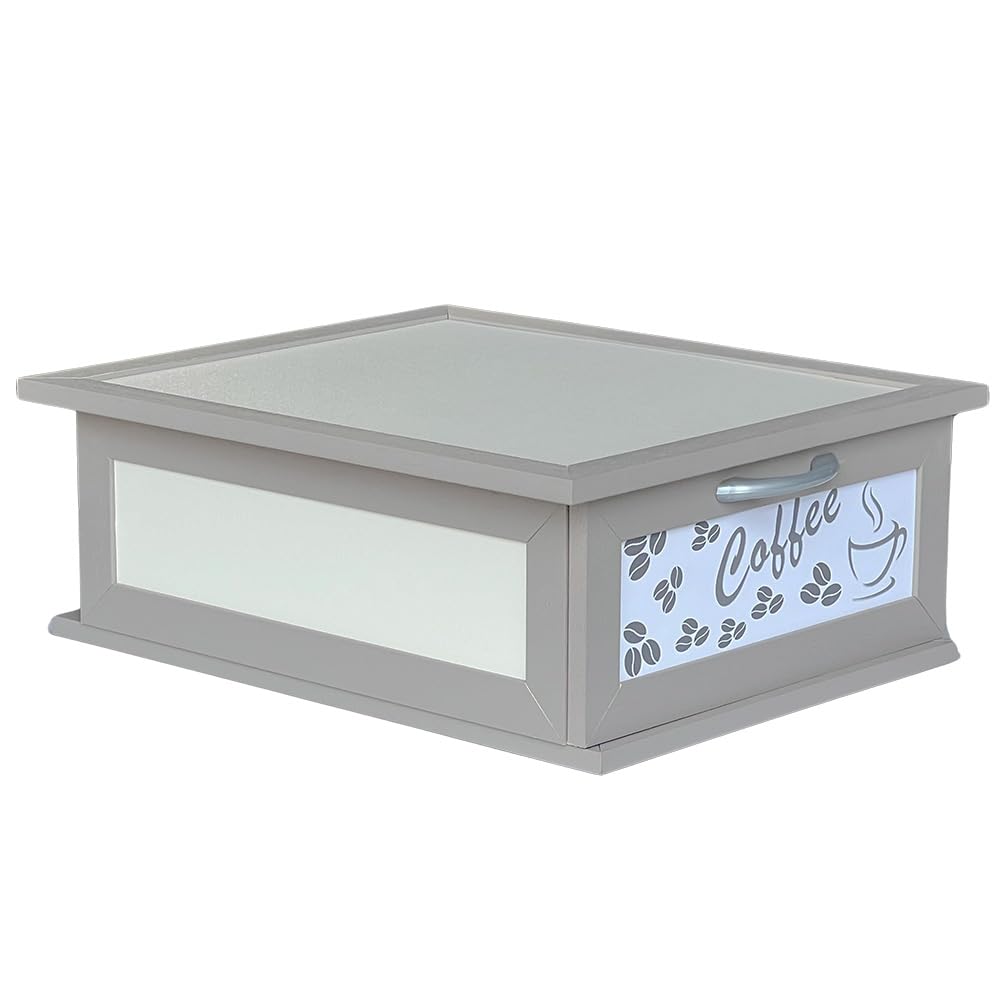 Cassetto Portapane In Legno Massello | Bianco Panna | OKAFFAREFATTO MADDALONI | Design Moderno