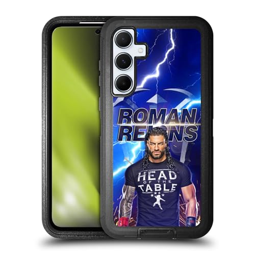 Coque Roman Reigns Samsung A55 5G antichoc idéale pour le sport et le quotidien