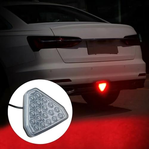 Feu stop arrière triangulaire style F1 universel pour modification auto