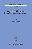 Grundbesitzklauseln in Doppelbesteuerungsabkommen 3428187865 Book Cover