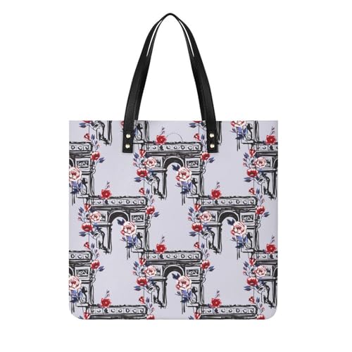 Tote bag de voyage Arche De Roses le grand sac à bandoulière du quotidien