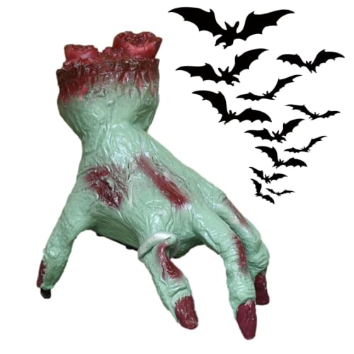 Realistic Severed Hand Halloween Prop Activated Dead Body Parts Toy | Severed Hand Adds A Creepy Realistic Detail To Seasonal Sc