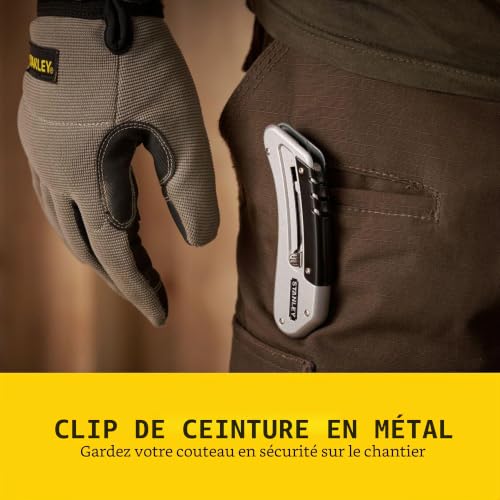 Stanley Couteau de poche à lame rétractable 110mm - vue 9