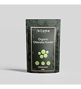 Biiome Organic Chlorella Powder 200g - Natural Source of Protein & Vitamin B12, Rich in Chlorophy...
