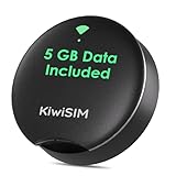 UFO Mobile WiFi Hotspot Included 5GB Data 30Days, Portable Wi-Fi & 4G Hotspot for Travel l Pocket MiFi Device, Support AT&T, T-Mobile, Verizon, 10 Devices, US Coverage, No SIM Card, No Contract, Black