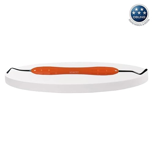 Miniatura 7 de OSUNG Instrumento compuesto dental, mango de agarre suave, 2CSCT7, 2 piezas