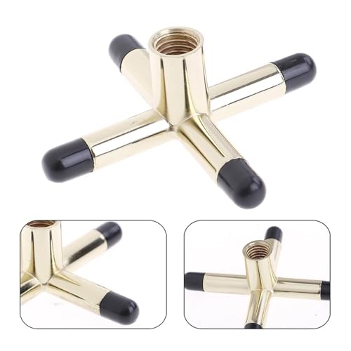 SROUPSUTKK 1PC Copper Stick Frame Billiards Snooker Pool Cue Rest Bridge Head Holder - Essential Accessories Pool Gloves(N3) - Image 5