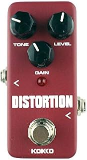 JUMP KOKKO Electric Guitar Effect Pedal True Bypass Full Metal Shell (DISTORTION)