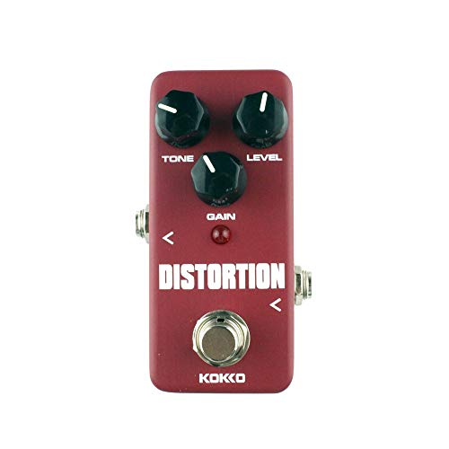 JUMP KOKKO Electric Guitar Effect Pedal True Bypass Full Metal Shell (DISTORTION)