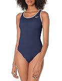 Nike Swim Women's Solid Powerback One Piece Swimsuit Swimwea...