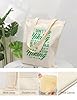 AILOONG Polyester Cotton Shopping Bags We Grow Old Because Stop Hiking Inspirational 340g/m² thick fabric Reusable #2