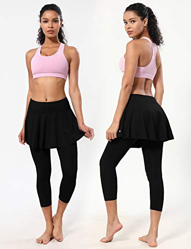 BUBBLELIME 19"/26" XXS-XL Women's UPF 50+ Adjustable Running Skort with Leggings Pockets Active Sport Golf Tennis Skirt2