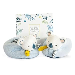 DOUDOU ET COMPAGNIE-babyschoenen met rassel 0-6 Mois YOCA Koala-0-6 mois-DC3675