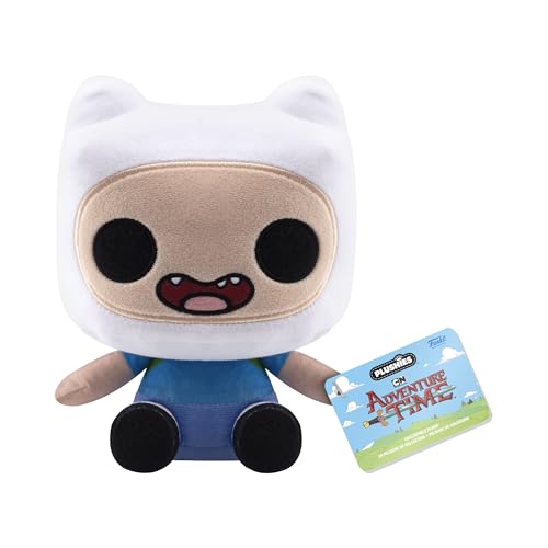 Funko Pop! Plush: Pora na przygodę - Finn The Human - ()- kolekcjonerska pluszowa zabawka - pomysł na prezent urodzinowy - oficjalny gadżet pluszowy d